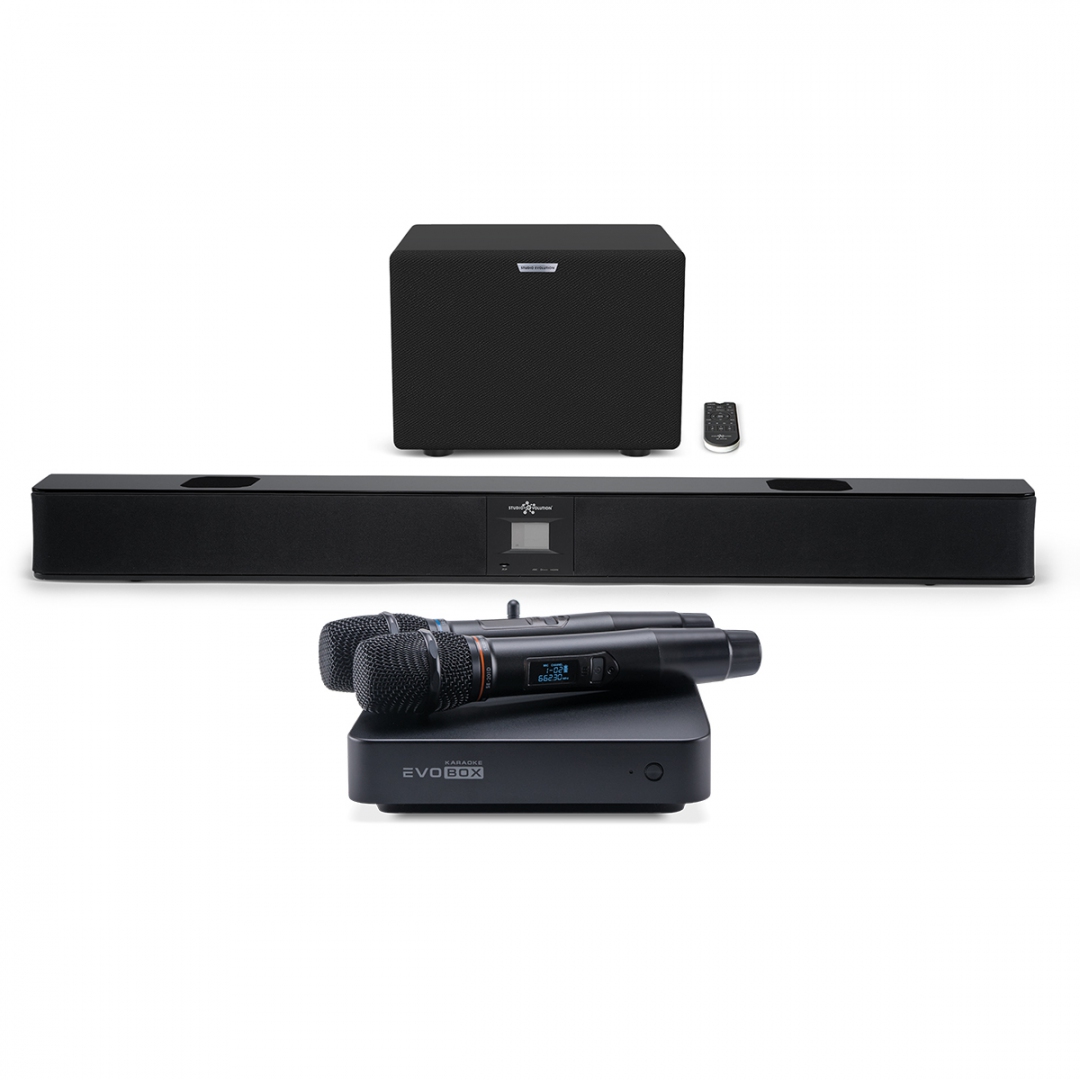 караоке-комплект EVOBOX Plus + EvoSound Bar (саундбар с караоке) в Партизанске