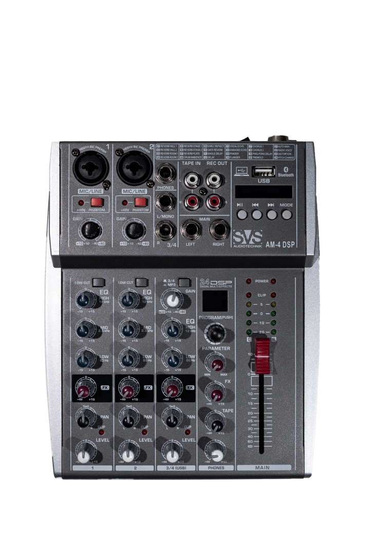 SVS Audiotechnik mixers AM-4 DSP Аналоговый микшерный пульт, 4-канала в Партизанске