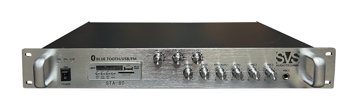 SVS Audiotechnik STA-80 Микшер-усилитель для систем Public Address в Партизанске