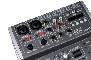 SVS Audiotechnik mixers AM-4 DSP Аналоговый микшерный пульт, 4-канала в Партизанске
